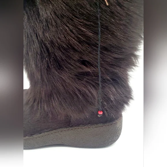 PAJAR Fur Goat Winter Ski Boots 40 - Picture 10 of 16